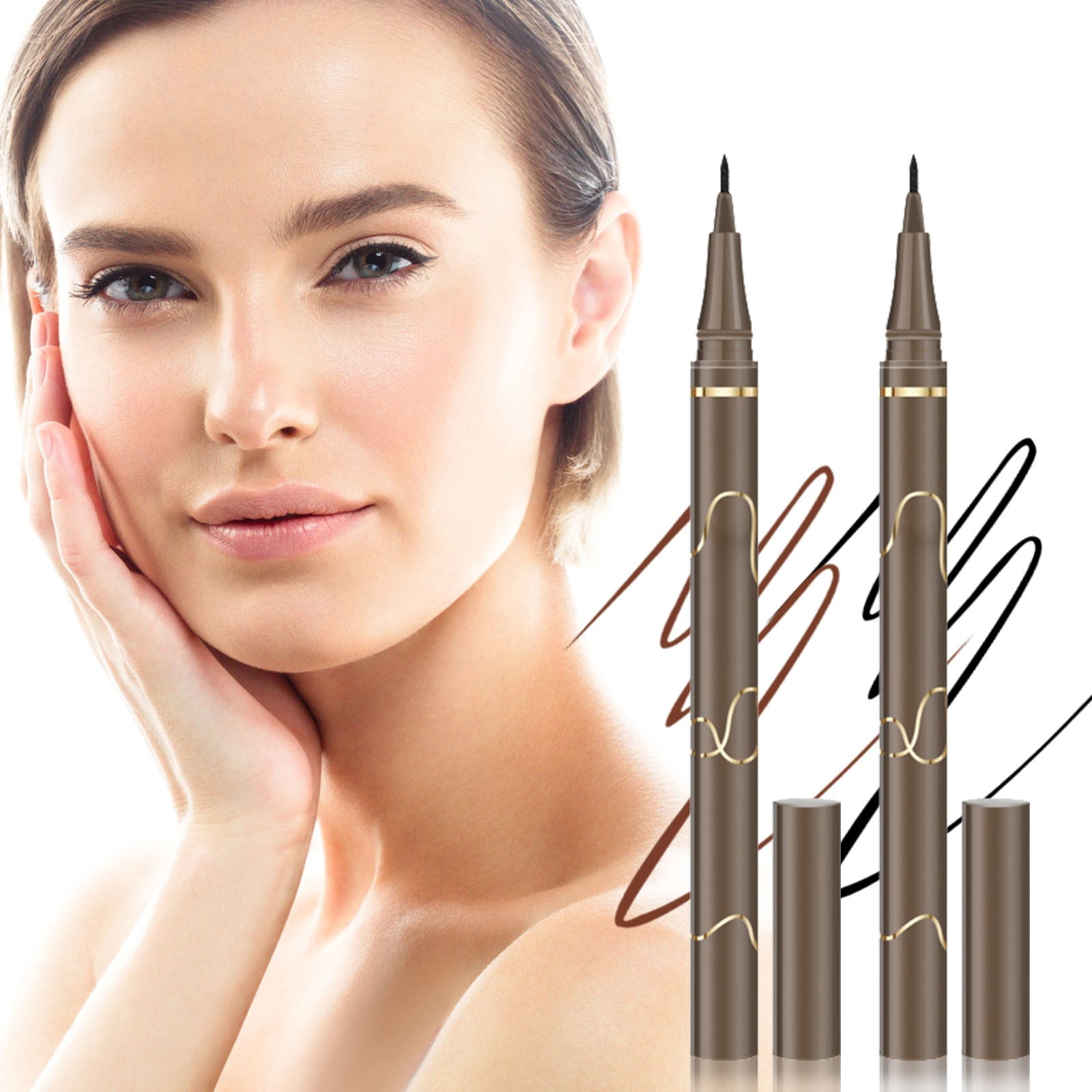 Never Fail Highlighter Makeup for Women Eye Shadow for Infallible Stick Highlighter One Makeup Stick Eye Liner Brush Eyelid Scrub Ones Highlighter Makeup Subtle Beauty Stack Not Just A
