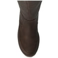thumbnail image 5 of Journee Womens Zemmie Knee High Wide-Calf Round Toe Inside Zipper Quilted Shaft Comfort Casual Boots, 5 of 10