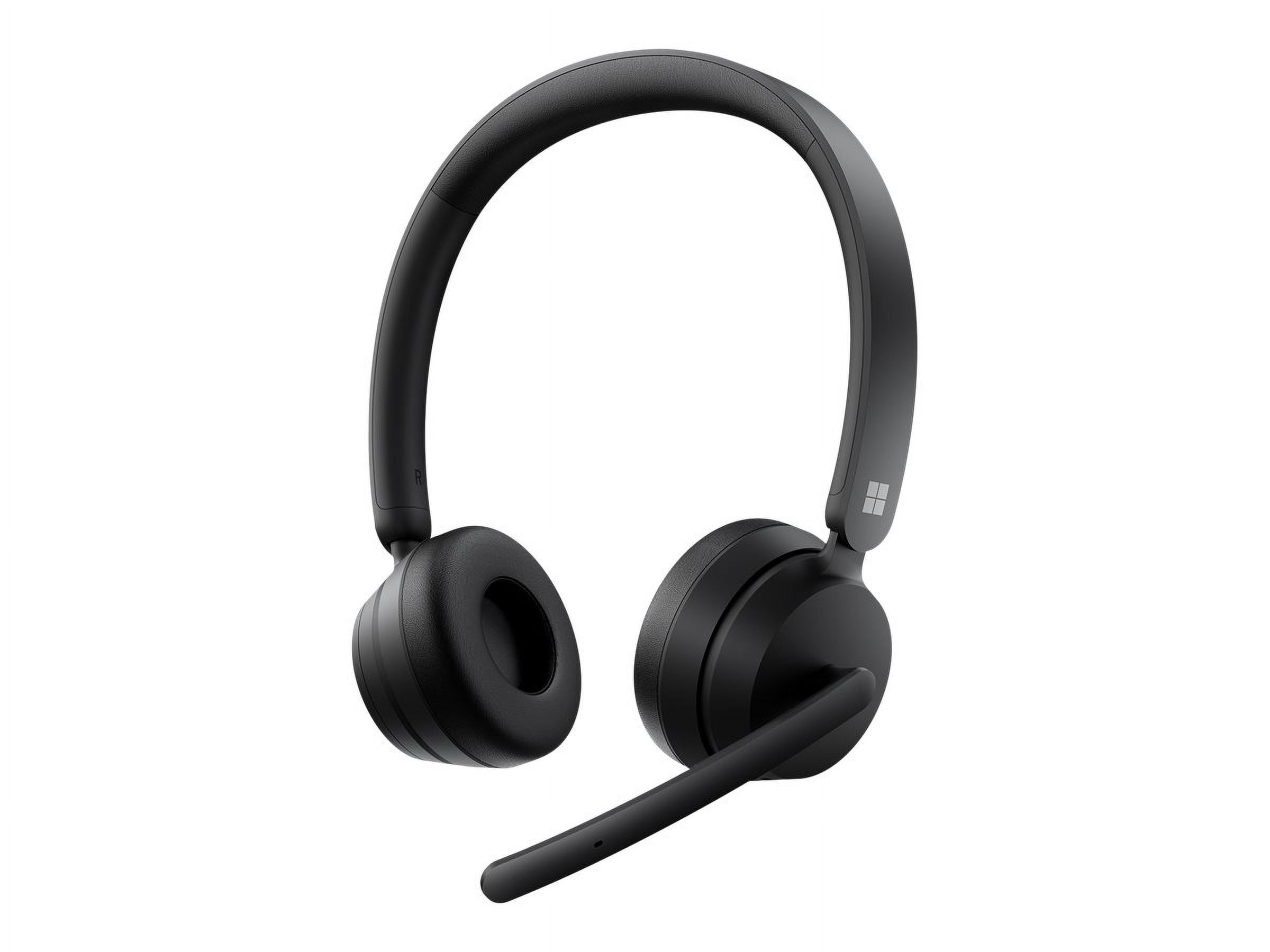 Microsoft Modern Wireless Headset ブラック Microsoft Modern Wireless Headset for Business - Headset - on-ear