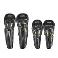 thumbnail image 5 of Tnobhg 1/2 Pairs Cycling Knee Elbow Guard Heavy Duty Joint Shell Windproof Flexible Lightweight Adjustable Fastener Tape Motorcycle Bike Leg Warmer Knee Pad Wrap Guard Protector, 5 of 8