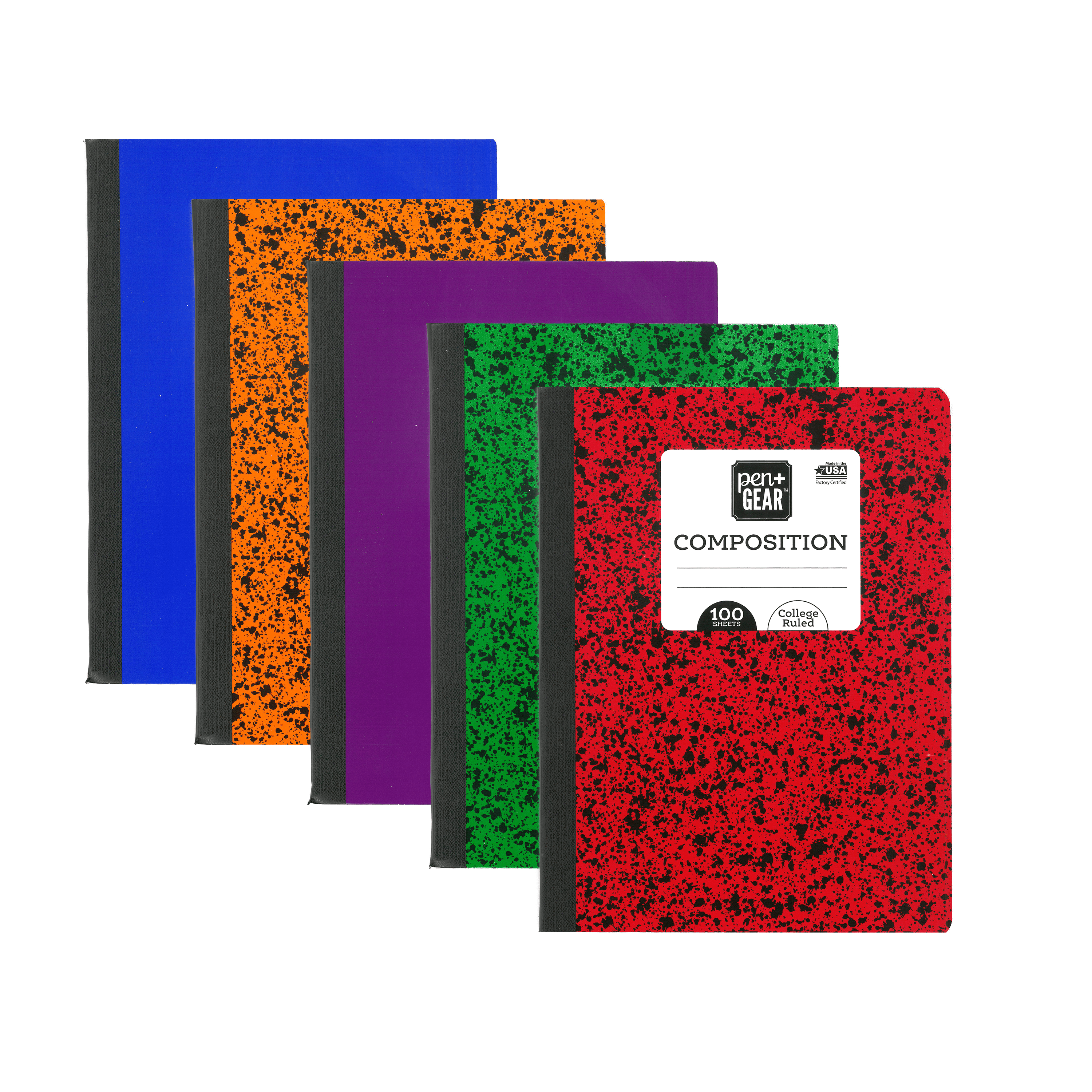 Mead Composition Notebooks 100 Sheets College Ruled 12 Notebooks  FREE SHIPPING 
