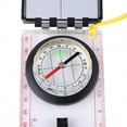 thumbnail image 3 of Multi functional Compass With Mapping Ruler and Mirror Emergency Kit For Outdoor Activities, 3 of 11