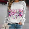 thumbnail image 2 of Sudadera Para Mujer Sudaderas Con Cuello Redondo Estampado de Otoño Camisetas de Manga Larga Recreativas Odeerbi ODB149687, 2 of 8