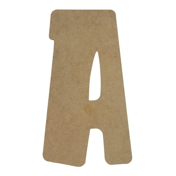 Wooden Letter Unfinished, Kid Zone Font, Craft Cutout