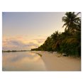 thumbnail image 2 of Expansive Tropical Beach Evening - Modern Seascape Canvas Artwork, 2 of 3