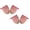 Red 2pack, variant on 2Pcs Oven Mitts (5.55"X9") | Cute Red Oven Mitts with Hanging Loop for Cooking Gifts, Kitchen Decor| Silicone Heat Resistant Oven-Gloves for New Home Essentials