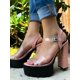 thumbnail image 3 of Zapatilla Sandalia de Tacon Casual para Dama Hanna MX  Rax Pink, 3 of 3
