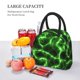 thumbnail image 5 of Disketp Green Lightning Bolsa Térmica para Almuerzo, Lonchera con Abertura Amplia y Gran Capacidad, Organizador Reutilizable para Mujeres, Hombres y Adultos, 5 of 6