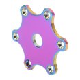 thumbnail image 4 of 75MM Cubierta del botón de la bocina del volante Kit de placa de botón pulsador de bocina hexagonal Universal para volante de 6 pernos, 4 of 20