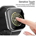 thumbnail image 6 of Phmnkl 2 Pack Hard Case Compatible for Apple Watch Ultra 49mm with 9H Tempered Glass Screen Protector, [Touch Sensitive] [Full Coverage] Slim Bumper Protective Cover for iWatch, 6 of 12