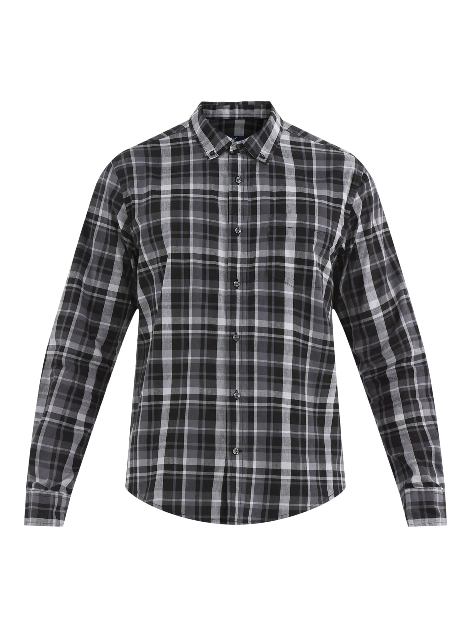 George Men's Poplin Shirt with Long Sleeves, Sizes S-3XL, LT-4XLT, 2XB-6XB