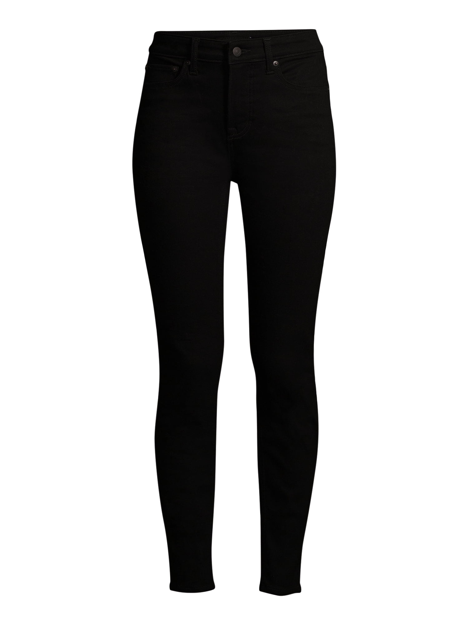 Cozy High-Rise Skinny Jeans - Walmart 
