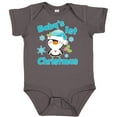 thumbnail image 3 of Inktastic Baby's 1st Christmas with Cute Penguin and Snowflakes Boys or Girls Baby Bodysuit, 3 of 5