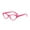 Hot Pink, variant on Landzoo One Retro Square Cat Eye Sunglasses For Small Metal Glasses With Rhinestone Fashion Sun Glasses Soft Stylish Basic Glasses