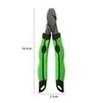 thumbnail image 6 of NIBOLOG Fishing Crimping Pliers with 250 Crimp Sleeves Anti-slip Ergonomic Handle Tube Wire Rope Crimping Tools Swager Crimper Outdoor Fishing Accessories, 6 of 8