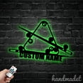 thumbnail image 3 of Handmadetneonsign Billiards Metal Wall Art Light, Billiards Player Metal Sign Wall Decor, Pool Hall Metal Decor 61520, 3 of 5