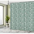 thumbnail image 4 of Ambesonne Olive Green Shower Curtain, Puffballs Tomatoes Art, 69"Wx70"L, Emerald and Charcoal Grey, 4 of 4