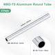 thumbnail image 3 of Tubo redondo de aluminio 6063 de 250 mm en paquete de 2, tubo de aluminio sin costura de 18 mm ID 22 mm OD para manualidades DIY [0.71x0.87x9.8IN], 3 of 7