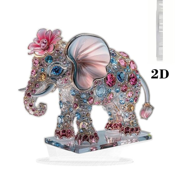 ZOUBAOQ Colorful Kitten Desktop Standing Decoration Logo Cat 2D Decoratio Flat n