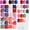D-Short Round Square, variant on 576 count Round Sqaure Press  Nails Short   with Glue Tabs, XS Squoval Glue  Nails Press ons  Square  Nails Short False Nails Halloween Matte Artificial Fingernail