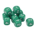 thumbnail image 3 of Set of 20pcs 6 Sides , Made of Excellent Plastic with Bright Colors and Round Corner Design, Not Easy to Wear or Fade, 1.6 X 1.6 X 1.6cm, Suitable for Board Games, Number, 3 of 7