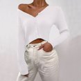 thumbnail image 5 of Vedolay Womens Cardigan Sweaters Fall Womens Knitted Button Cardigan Stand Collar Sweaters White,2XL, 5 of 5