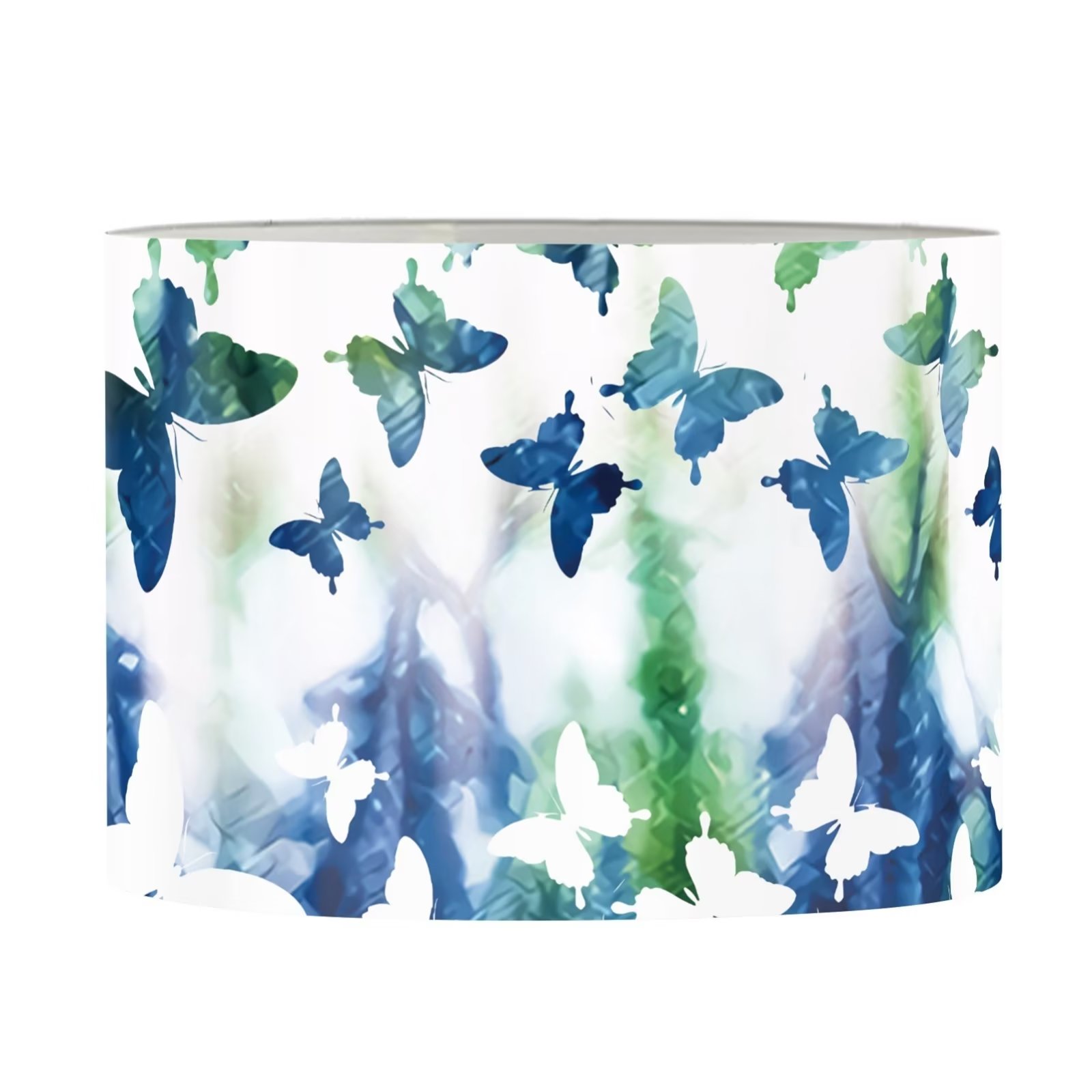 Pzuqiu Butterfly Lampshade for Table Lamps Small Animal Print