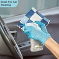 thumbnail image 4 of Yayeee 6 Pack Kitchen Dish Cloths for Washing Dishes Soft Absorbent Microfiber Towels, Blue and Gray Plaid Pattern, 4 of 9