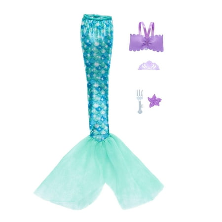 Disney Princess Enchanted Stories Ariel Clothing, Mermaid Fashion & Accessories [Walmart Exclusive]
