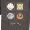 thumbnail image 3 of Avatar - The Last Airbender - Nations Symbols - Men's Short Sleeve Graphic T-Shirt, 3 of 5