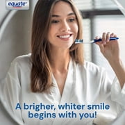 Equate Brilliance Total Care Manual Toothbrushes with Tongue and Cheek Cleaner, Medium, 2 Count