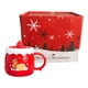 thumbnail image 4 of Taza de café de Navidad Bebidas Taza de té y tapa Taza de cerámica de Navidad decorativa de 430 ml para oficina Cocina Fiesta de Acción de , BLESIY Taza de café, 4 of 8