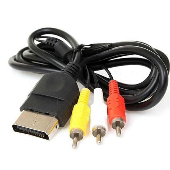 Tshsdpx 1.8m Audio Video Composite AV Cable 3 RCA Home TV Wire Cord for Xbox Console