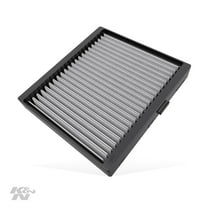 K&N VF2004 Washable & Reusable Cabin Air Filter Cleans and Freshens Incoming Air for your Isuzu, Nissan, Mitsubishi