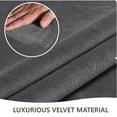 thumbnail image 3 of 2pcs Stretch Armrest Covers Velvet Arm Covers for Chairs Couch Sofa Armchair Slipcovers, 3 of 8