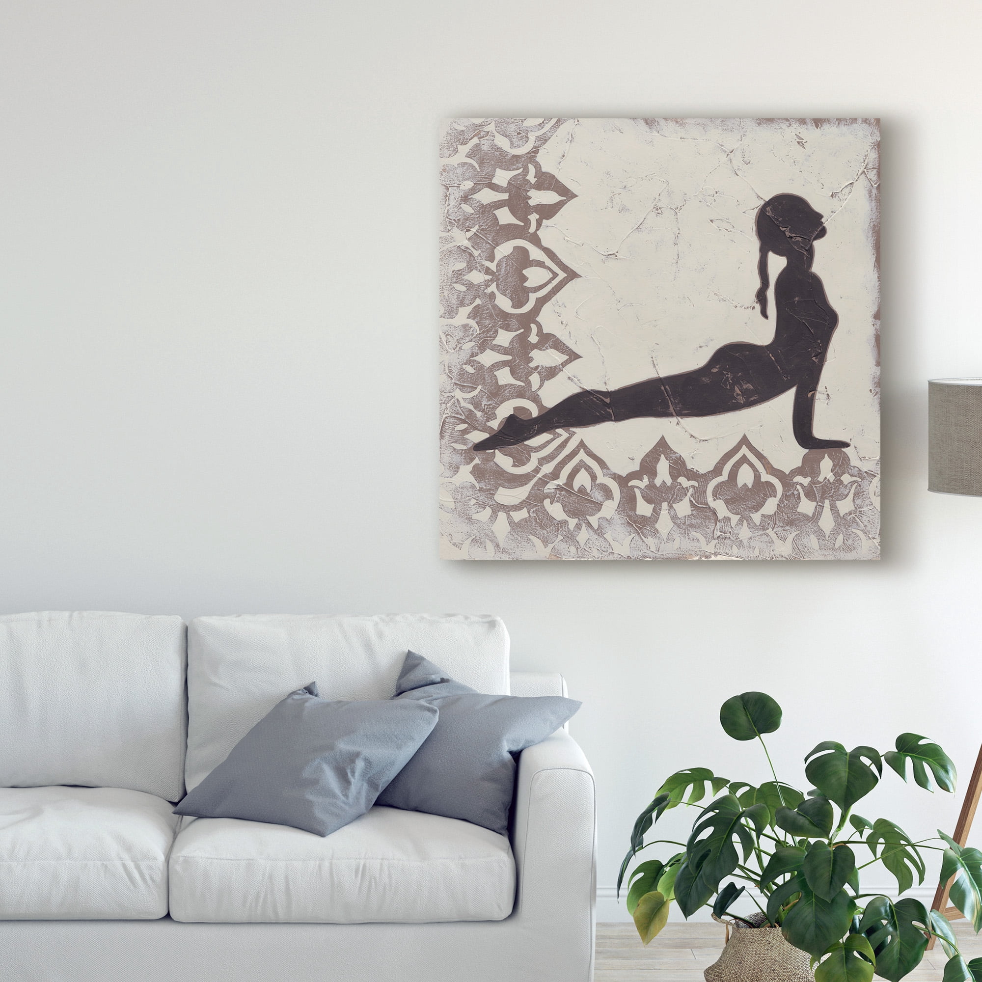 Trademark Fine Art 'Yoga Bliss IV' Canvas Art by Chariklia Zarris