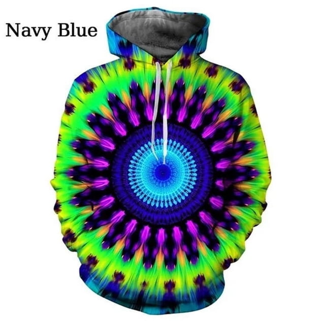 Spring Autumn 3D Print Splash Ink Art Graphic Hoodies For Men Fashion Colorful Pullovers Sweatshirts Mens Oversized Hoodie