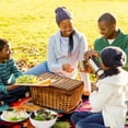 thumbnail image 6 of Cactus Canvas Picnic Mat - Foldable Outdoor Blanket for Camping and Beach - Extra Large Size 78"x59" Portable and Easy to Clean - Travel Picnic Rug with Carry Strap and Storage Bag, 6 of 6