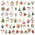 thumbnail image 4 of U8MO Mixed Cute Christmas Enamel Charms Pendant Bracelet Neacklace For Jewelry Making-3# mix 20pcs, 4 of 8