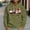 Green, variant on Christmas Hoodies for Men Fashion Funny Snowflake Reindeer Print Hoodies Drawstring Long Sleeve Pullover Sweatshirts-Khaki M