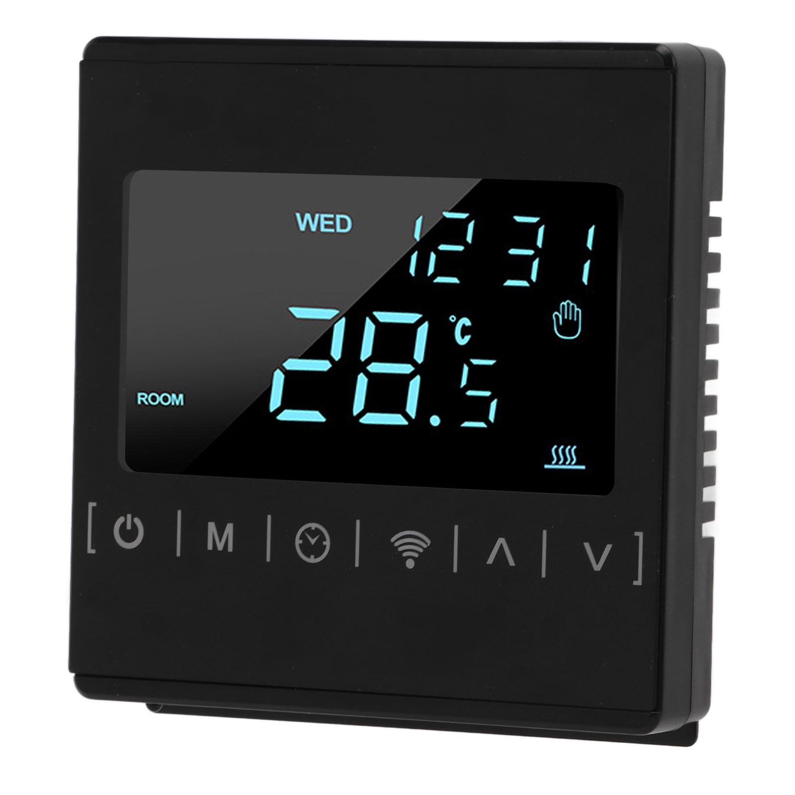 EBTOOLS Temperature Controller,LCD Temperature Controller,MH1823 Wifi Thermostat Smart LCD APP Voice Control Temperature Controller AC 85V‑250V