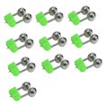 thumbnail image 1 of Agiferg 10Pcs Rod Tip Clamp Fishing Pole Fish Bite Lure Alarm Alert Twin Bell Ring Clip, 1 of 9