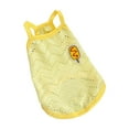 thumbnail image 2 of Pet Sun Protection Vest Ice Silk Fabric for Warm Season, Breathable Outdoor Activity Apparel, Small Medium Size Adjustable Petwear(Yellow,G), 2 of 6