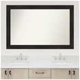 thumbnail image 5 of Amanti Art Custom Framed Wall and Bathroom Mirror (33.75 x 51.75 in.), Furniture Espresso Frame, 5 of 7