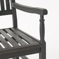 thumbnail image 5 of Myrna Outdoor Acacia Wood Rocking Chair, 5 of 13