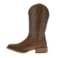 thumbnail image 3 of Roper Womens Loretta Embroidered Square Toe Pull On Cowboy  Mid Calf Boots, 3 of 5