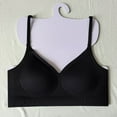 thumbnail image 4 of Razzly Women's Front Closure Floral Lace Bra Comfortable Support Underwire T Shirt Bralette Soft Wireless Everyday Wear Bras for Women,Bra Comfortable Bralettes for Women womens tops bras(Black,36), 4 of 5