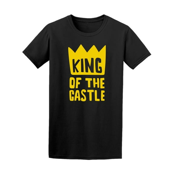 King Of The Castle Graphic T-Shirt Men -Image by Shutterstock, Male x-Large