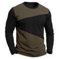 thumbnail image 5 of WAENQINLA Men Lightweight Long Sleeve Tees Crew Neck Color Block Slim Fit Tshirts Moisture Wicking Breathable Casual Pullover Tops S-2XL, 5 of 5
