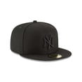 thumbnail image 3 of Gorra New Era 59Fifty MLB Basic New York Yankees negra 7 7/8, 3 of 6